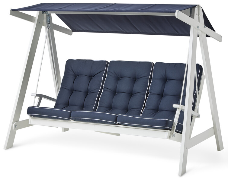 Tullgarn - Hammock med dynor och tak - Vit