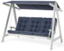 Tullgarn - Hammock med dynor och tak - Vit