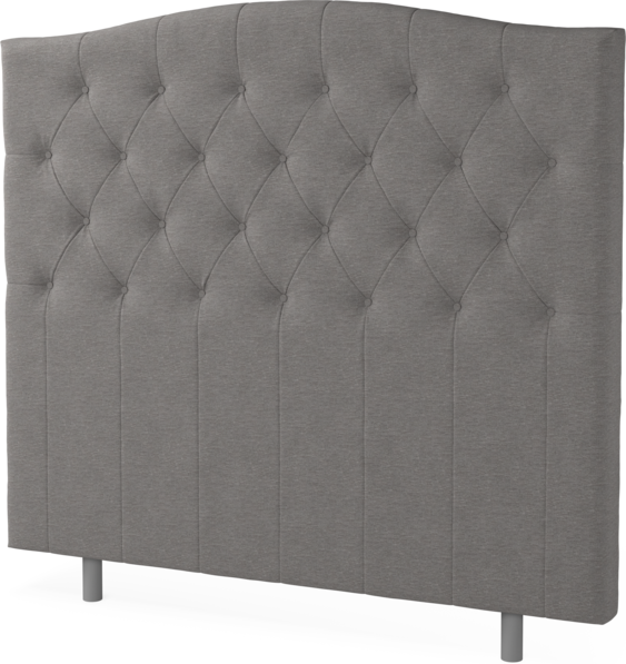 Energy Välvd - Sänggavel, 90-210 cm - Grå