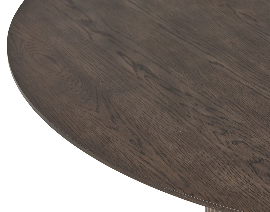 Cord - Matbord, Ø 136-186 cm - Brun