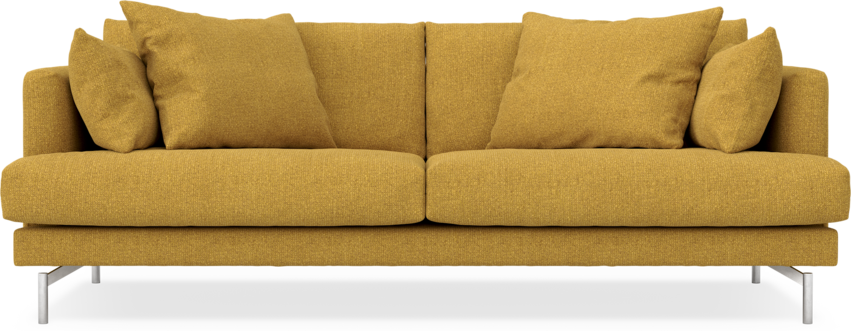 Harper - 3-sits soffa - Gul