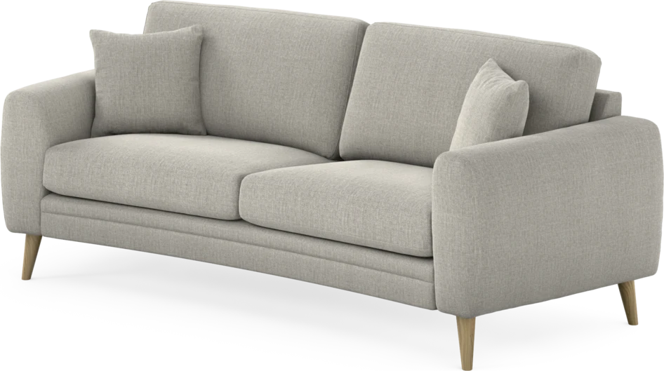 Eden - 2,5-sits soffa svängd - Grå