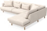 Harper - 3-sits soffa med divan höger - Beige