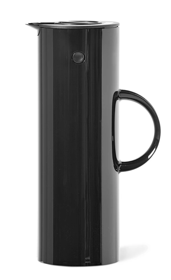 Stelton - Termoskanna, H 31 Ø 13,5 cm, 1 liter - Svart