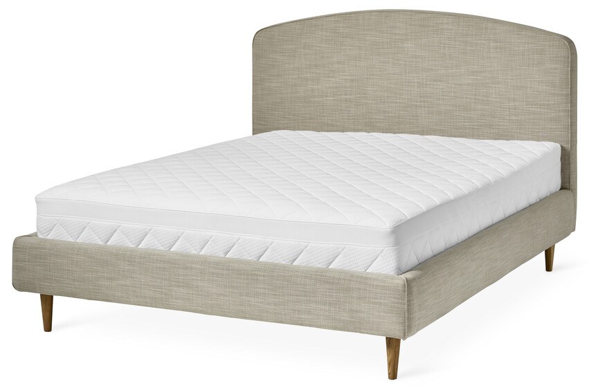 Soul Rest dubbelsäng - Sängram med madrass Rest, dubbelsäng, bäddmått 160-180 cm - Beige