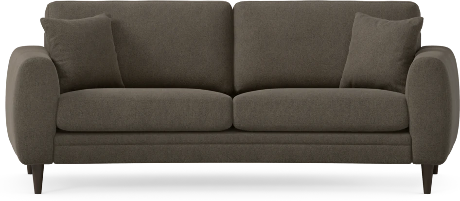 Eden - 2,5-sits soffa svängd - Brun