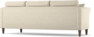Eden - 3-sits svängd - Beige