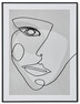 Face Line 4 - Tavla, 30x40 cm - Flerfärgad