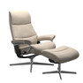 Stressless View - Fåtölj med fotpall, medium - Vit