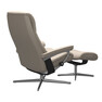 Stressless View - Fåtölj med fotpall, medium - Vit