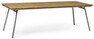 Mölle - Utebord, L 240 cm - Brun