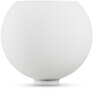 Marc/Chloe - Lampglas, Ø 10 cm - Vit