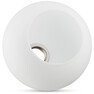 Marc/Chloe - Lampglas, Ø 10 cm - Vit