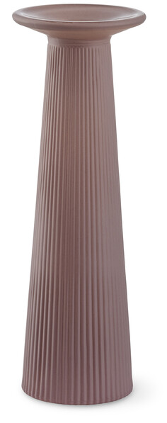 Tone - Ljusstake, H 20 Ø 7 cm - Brun