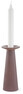 Tone - Ljusstake, H 16,5 Ø 7 cm - Brun