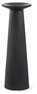 Tone - Ljusstake, H 20 Ø 7 cm - Svart