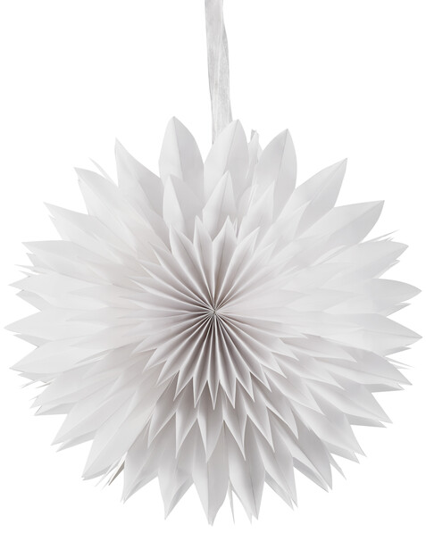 Ofelia - Julstjärna, Ø 45 cm - Vit