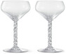 Carat - Champagneglas Coupe, 2-pack, 25 cl - Vit