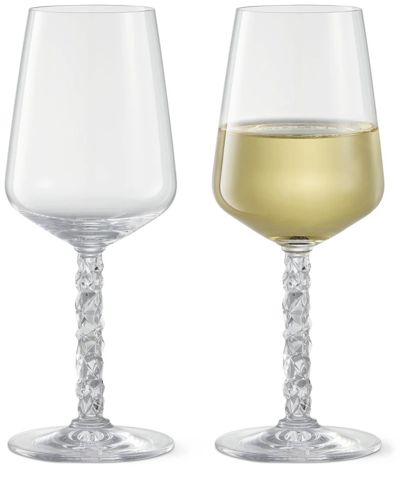 Carat - Vinglas 2-pack, H 21,5 Ø 8,5 cm, 44 cl - Vit