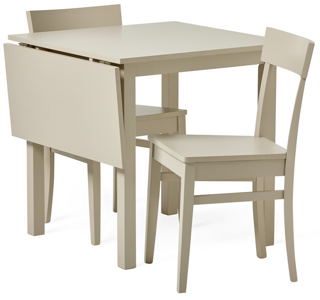 Moa - Matgrupp med 2 stolar Mia - Beige