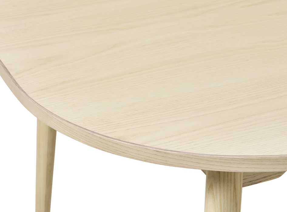 Nordic - Matgrupp med 6 stolar Nordic - Beige