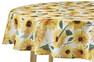 Sunflower - Avtorkningsbar duk, Ø 175 cm - Gul