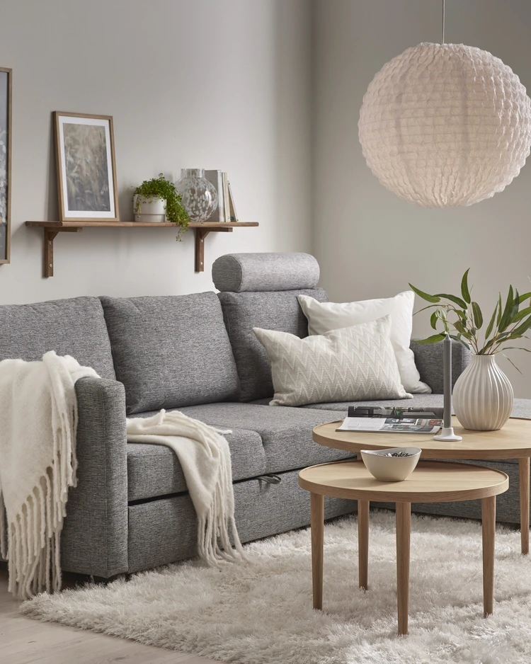 Skaftö - Bäddsoffa 3-sits med flyttbar schäslong - inspiration