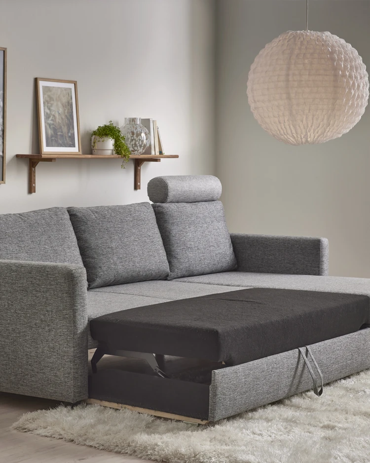 Skaftö - Bäddsoffa 3-sits med flyttbar schäslong - inspiration