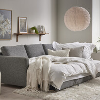 Skaftö - Bäddsoffa med schäslong vänster och divan höger - inspiration