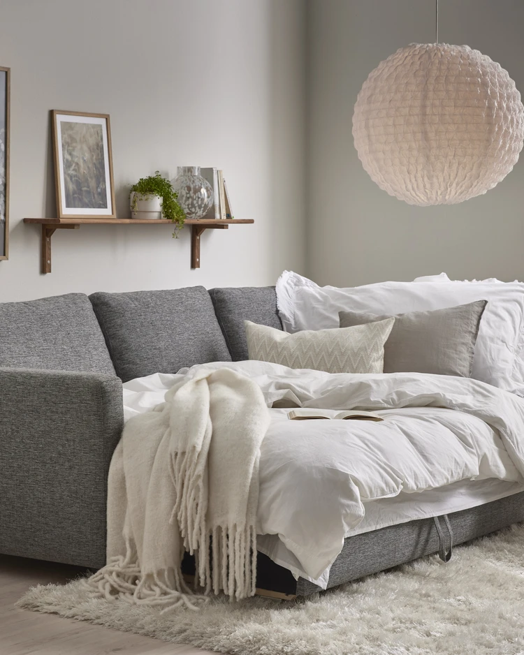 Skaftö - Bäddsoffa 3-sits med flyttbar schäslong - inspiration