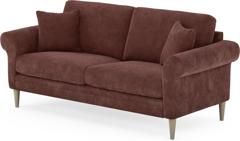 Eden - 2,5-sits soffa - Röd