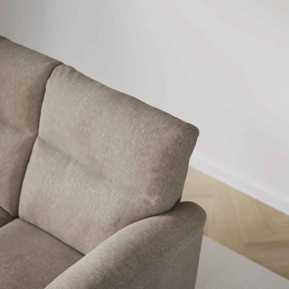 Tage - 3-sits soffa - Brun