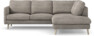 Madison Lux - 2-sits soffa med divan höger - Beige