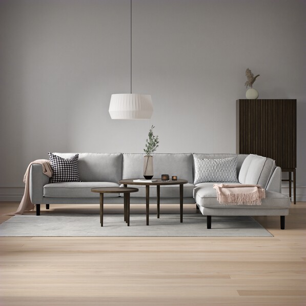 Copenhagen - 3-sits soffa med divan höger - inspiration