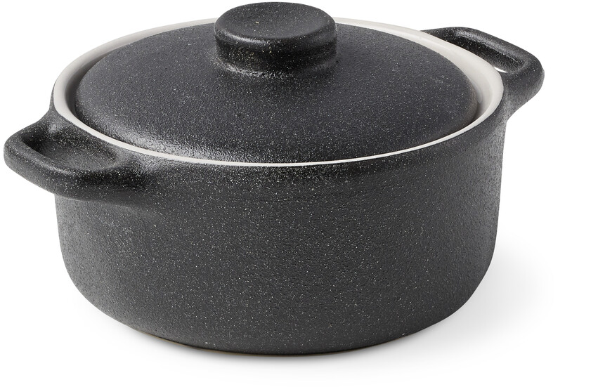 Cast Iron - Gryta, H 5 Ø 10 cm - Svart