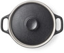 Cast Iron - Gryta, H 5 Ø 10 cm - Svart