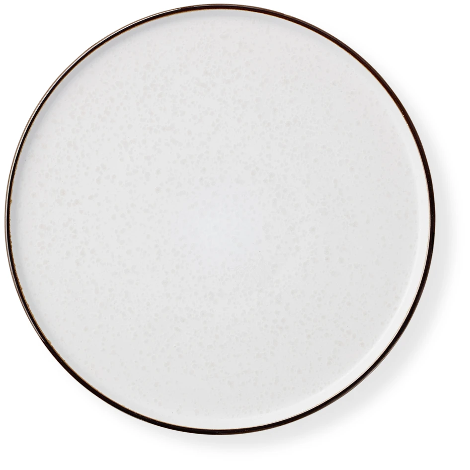 Claudia - Tallrik, Ø 26,3 cm - Vit