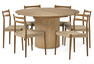 Cord - Matgrupp med 6 stolar Cord - Beige