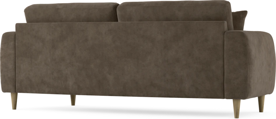Eden - 2,5-sits soffa svängd - Brun