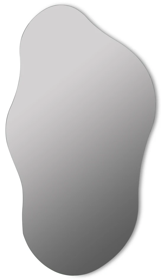 Gilda - Spegel, H 80 cm - Vit