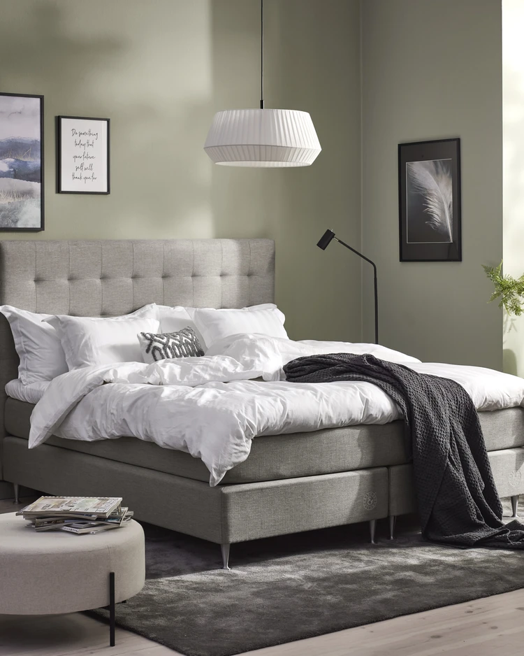 Asperö Comfort - Kontinentalsäng, dubbelsäng med bäddmadrass Comfort och sängben - inspiration