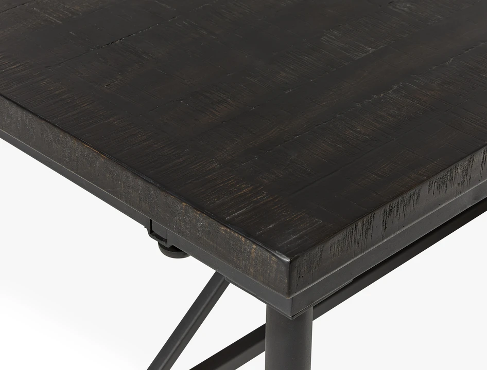 Gotham - Matbord, L 200 cm - Svart