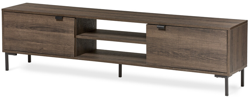 Ramsey - Tv-bänk, B 160 cm - Brun