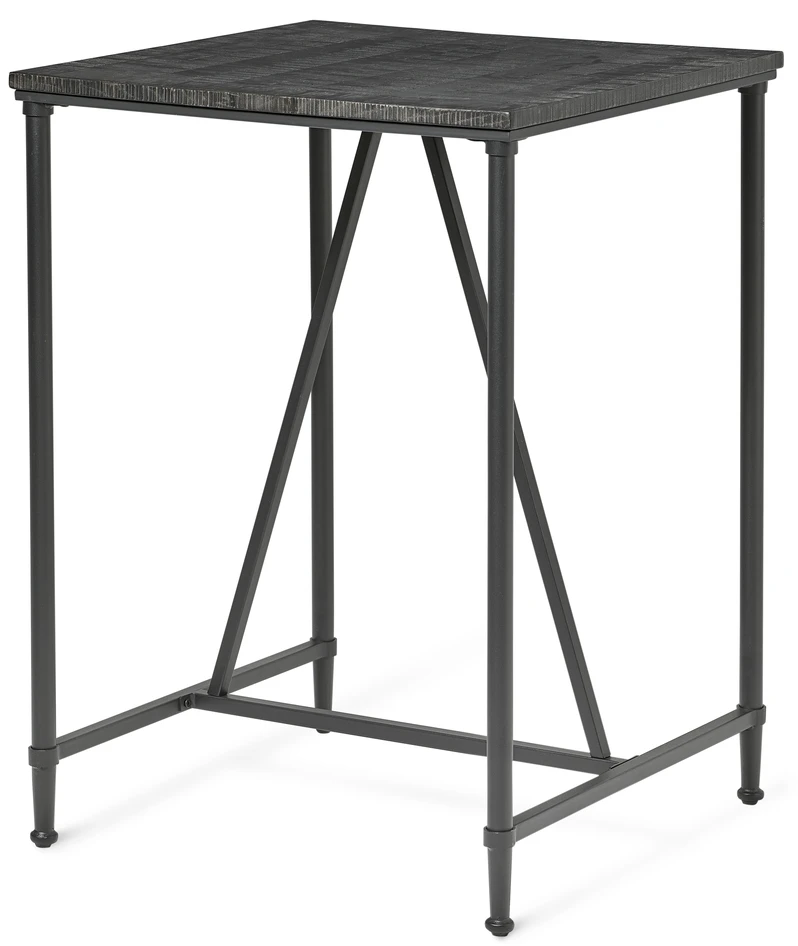 Gotham - Barbord, 65x65x90 cm - Svart