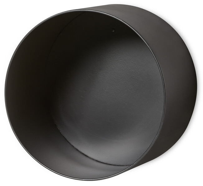 Wilhelm - Vedställ, H 30 Ø 50 cm - Svart