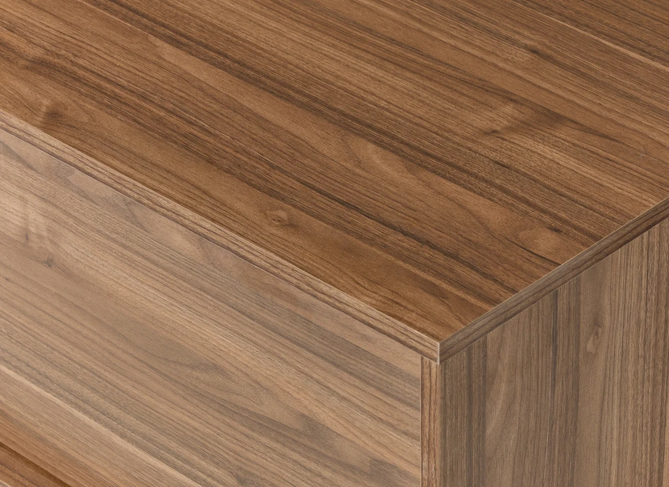 Salerno - Tv-bänk, 184x43x50 cm - Brun