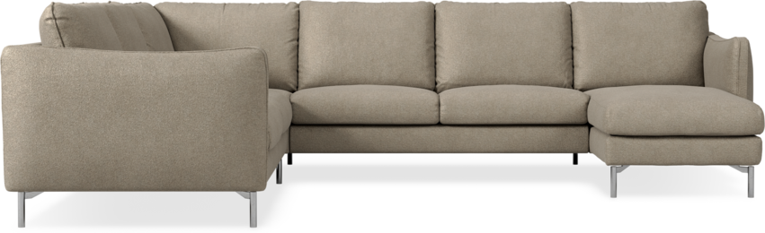 Madison Lux - Hörnsoffa med schäslong höger - Beige