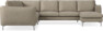 Madison Lux - Hörnsoffa med schäslong höger - Beige