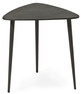 Trish - Satsbord, L 46/53, B 43/46, H 45/50 cm - Svart