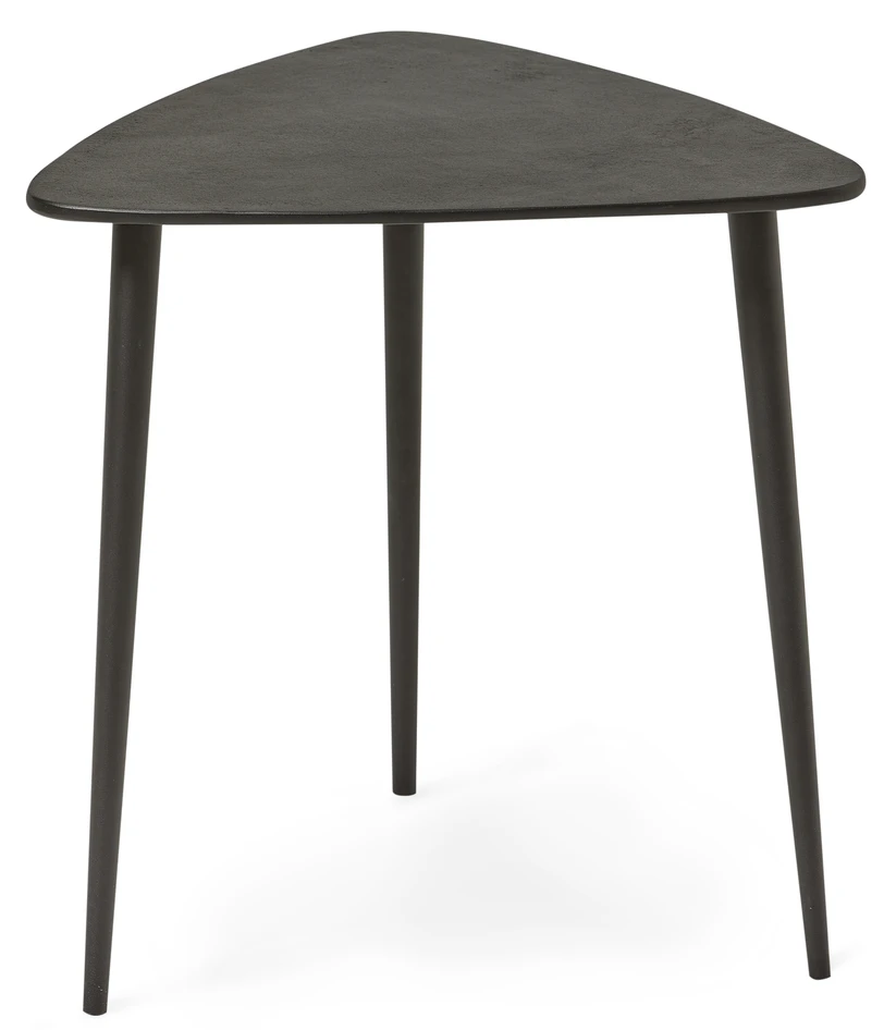 Trish - Satsbord, L 46/53, B 43/46, H 45/50 cm - Svart